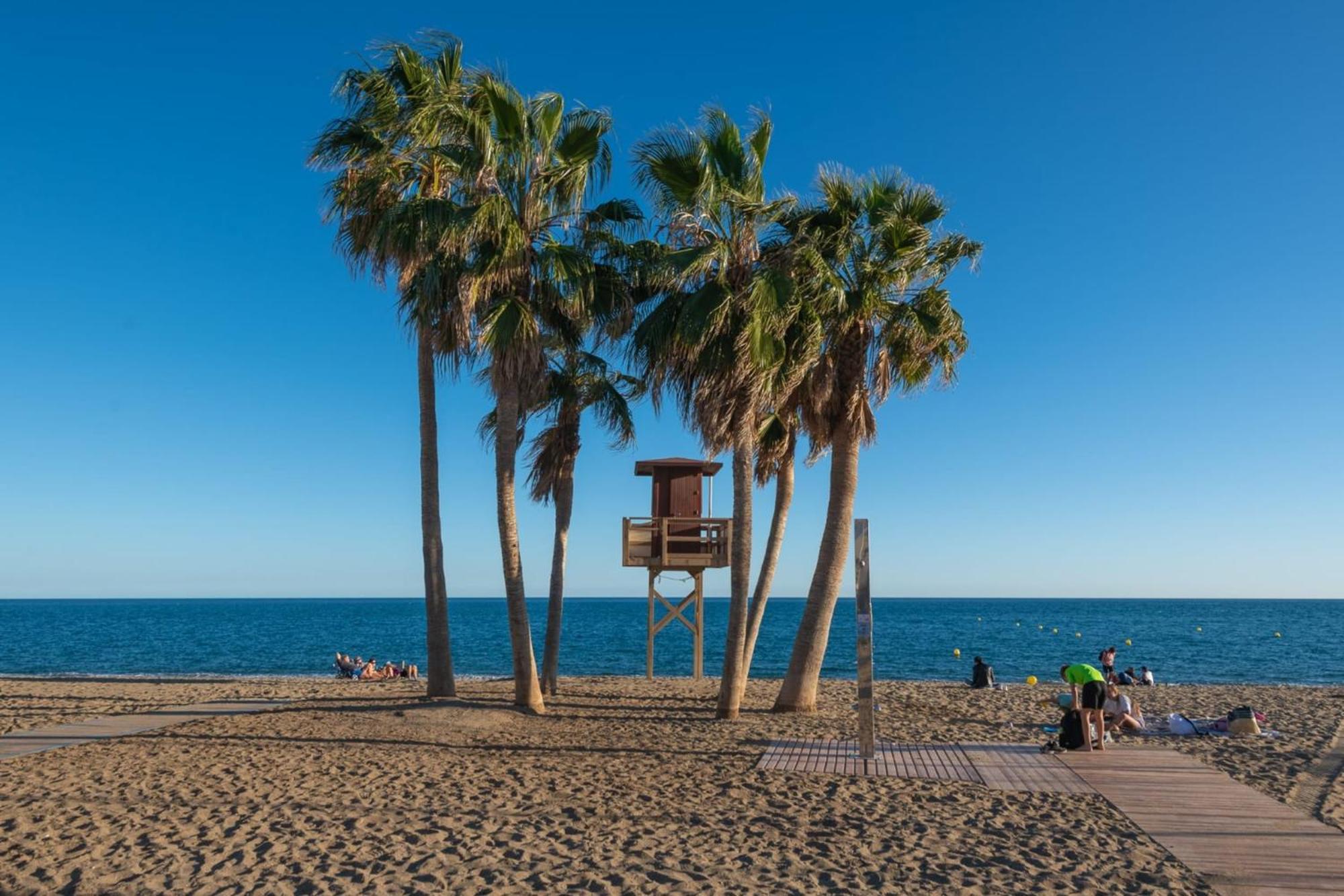 Penthouse With Ocean View 4 Bedrooms Apartment Malaga Exterior photo