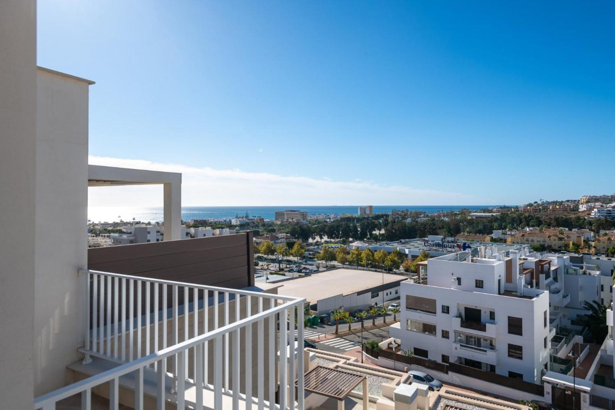 Penthouse With Ocean View 4 Bedrooms Apartment Malaga Exterior photo