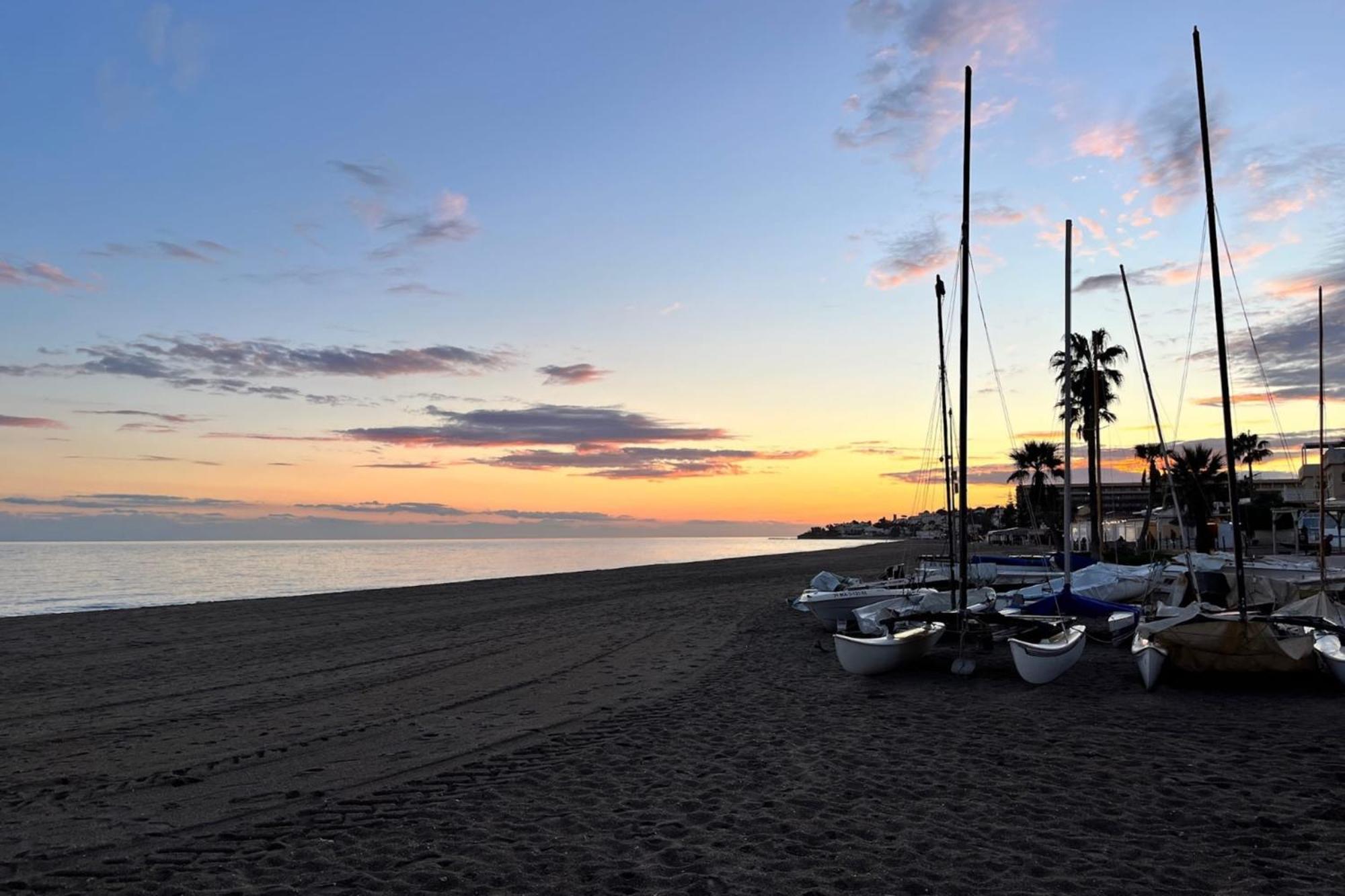 Penthouse With Ocean View 4 Bedrooms Apartment Malaga Exterior photo